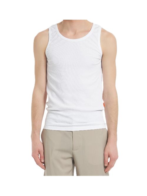 barena T-Shirt Canotta Solio Carmin Bianco Barena | TSU5474 2771 510BIANCO